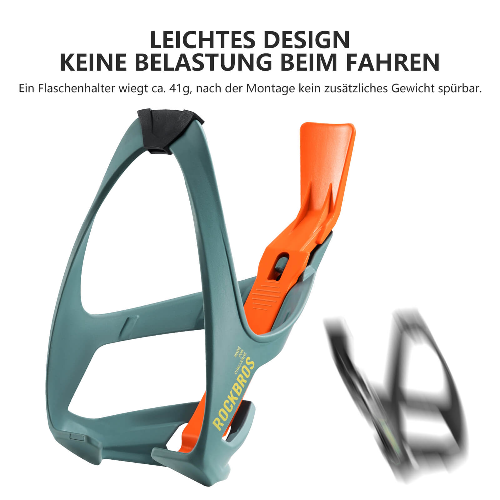 ROAD TO SKY 2-in-1 Fahrrad Flaschenhalter mit Reifenheber Leicht