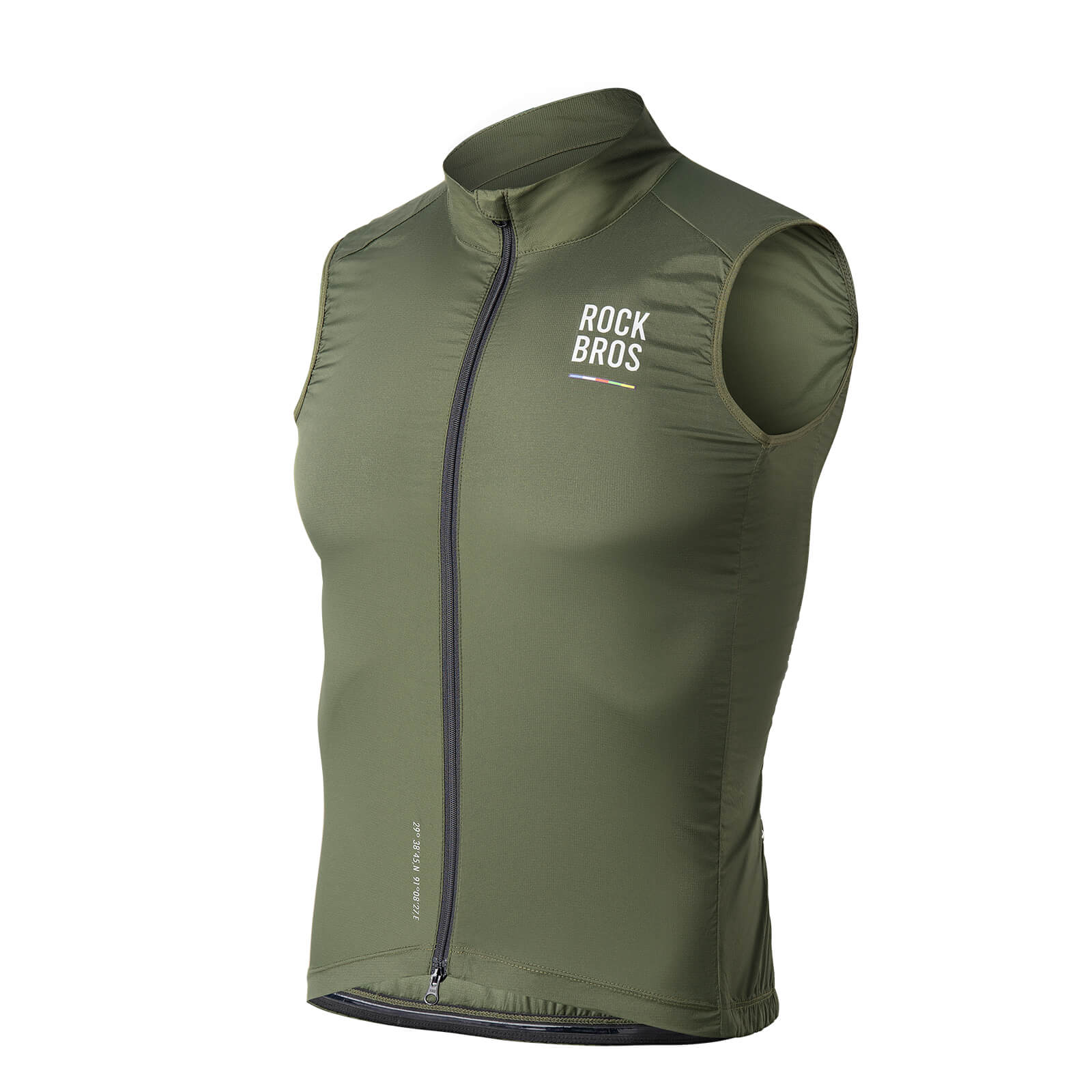 ROAD TO SKY Herren Fahrrad Ärmellos Weste Winddichte Fahrradjacke