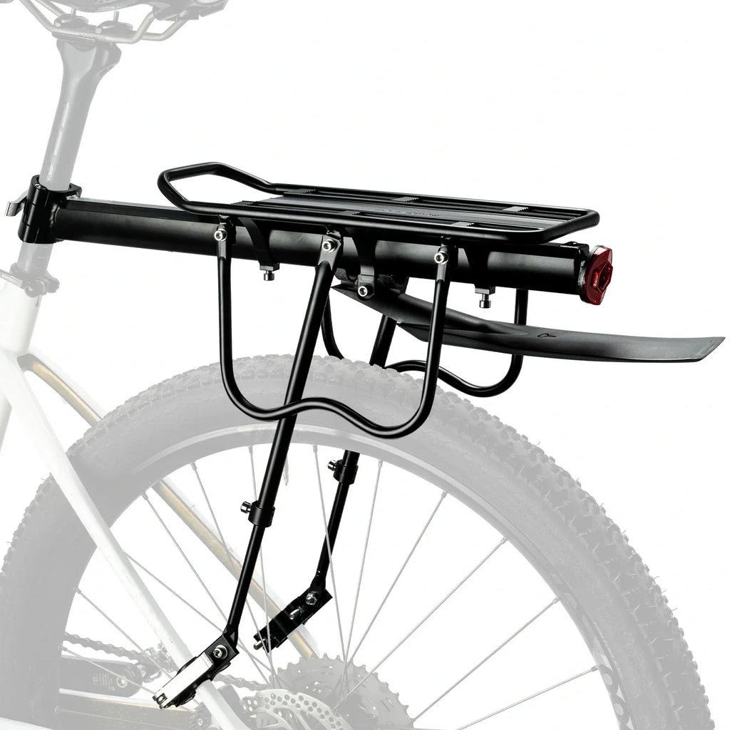 ROCKBROS Fahrrad Gepäckträger mit Reflektor und Schutzblech Aluminiumlegierung
