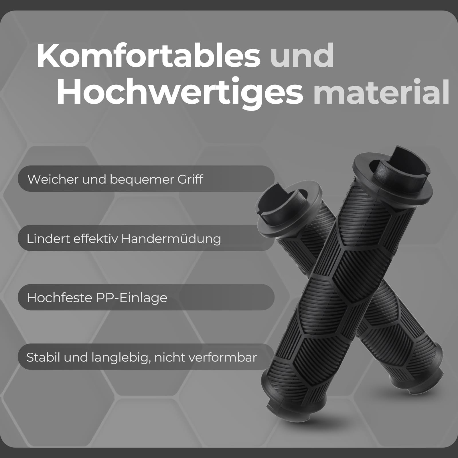 Fahrrad Lenkergriffe Doppelverschluss für 22,2mm Lenke