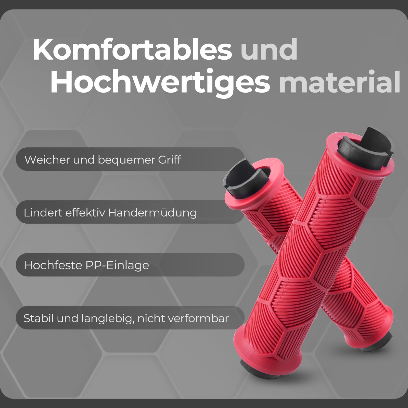 Fahrrad Lenkergriffe Doppelverschluss für 22,2mm Lenke