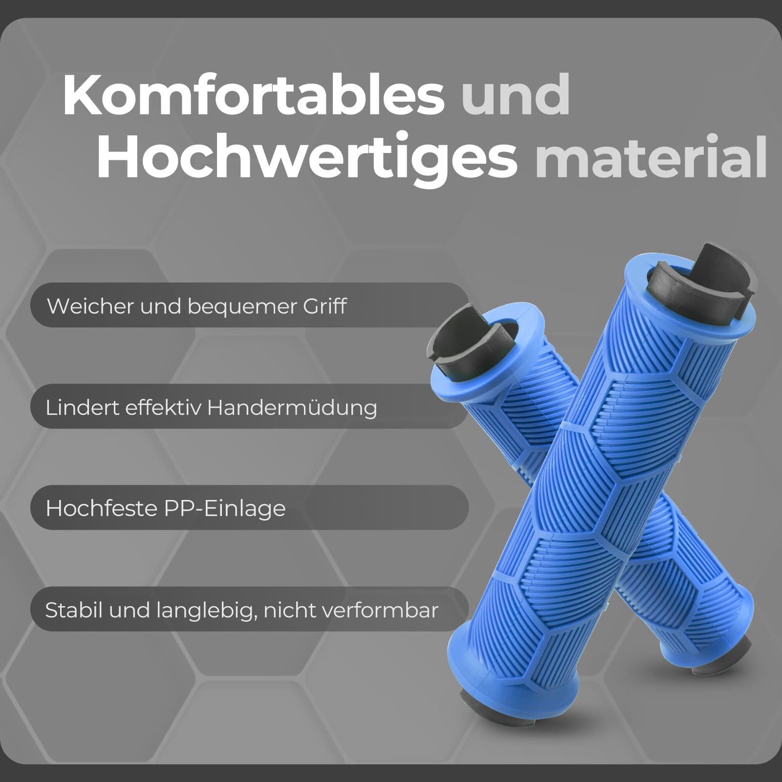 Fahrrad Lenkergriffe Doppelverschluss für 22,2mm Lenke