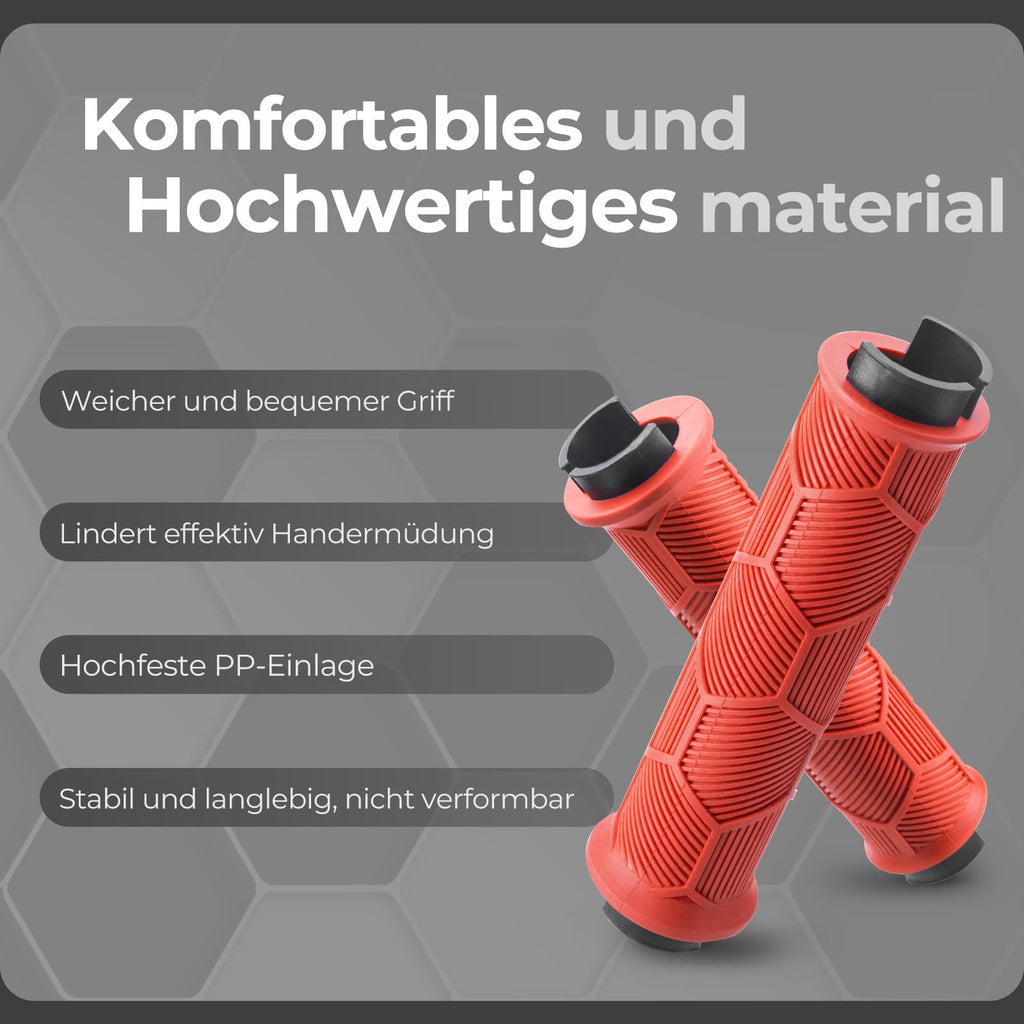 Fahrrad Lenkergriffe Doppelverschluss für 22,2mm Lenke