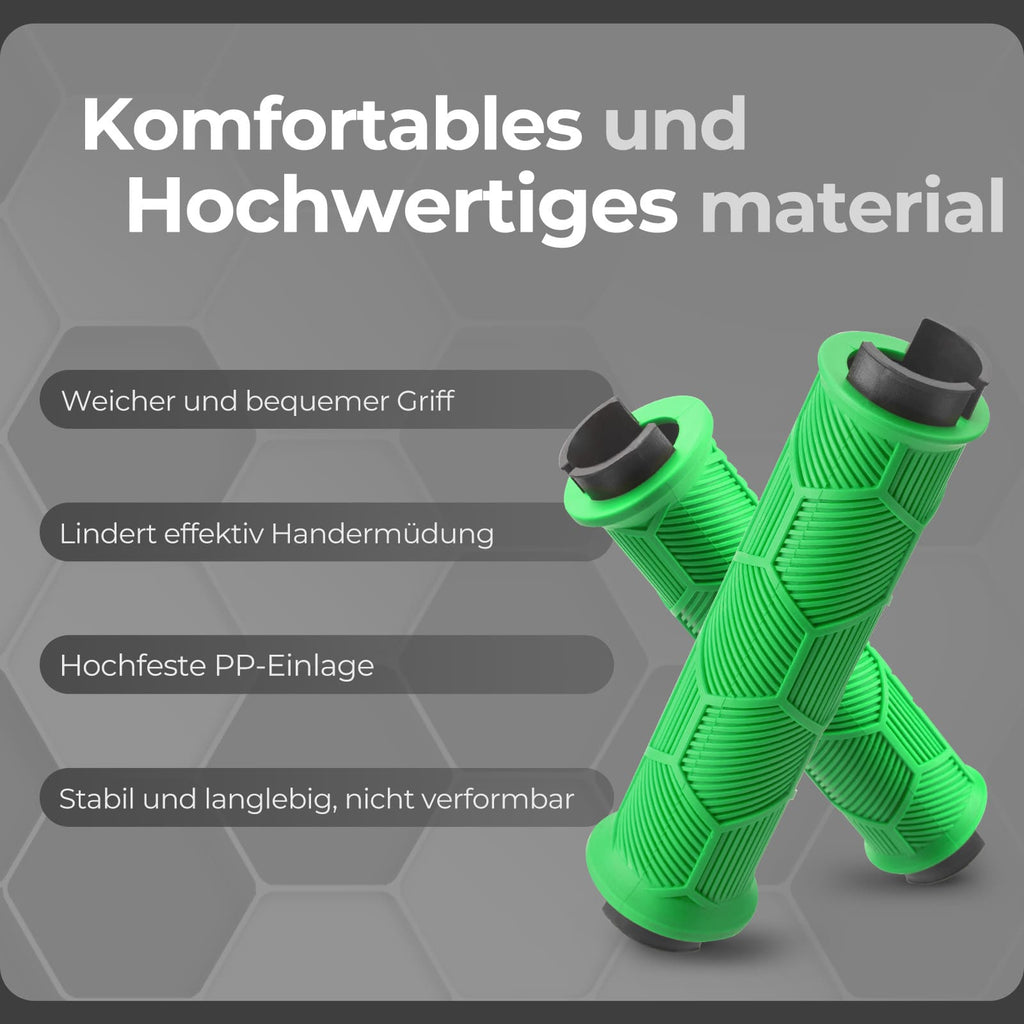 Fahrrad Lenkergriffe Doppelverschluss für 22,2mm Lenke