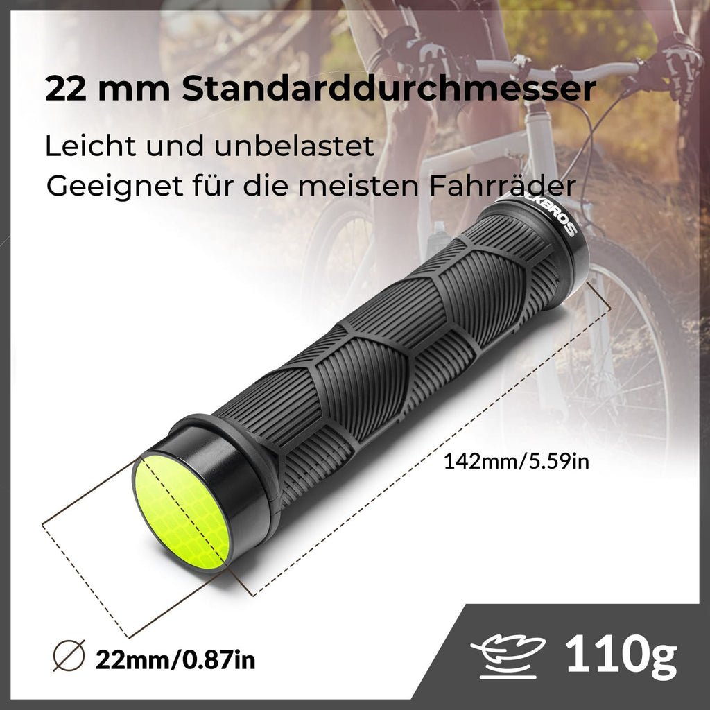Fahrrad Lenkergriffe Doppelverschluss für 22,2mm Lenke