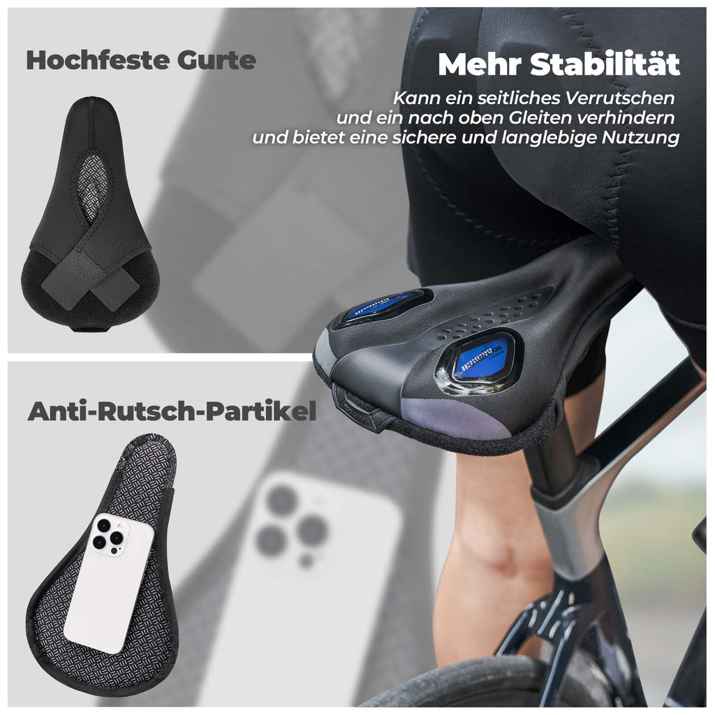ROCKBROS Fahrrad Sattelbezug Gelüberzug für Fahrradsitz mit Wasserdichter