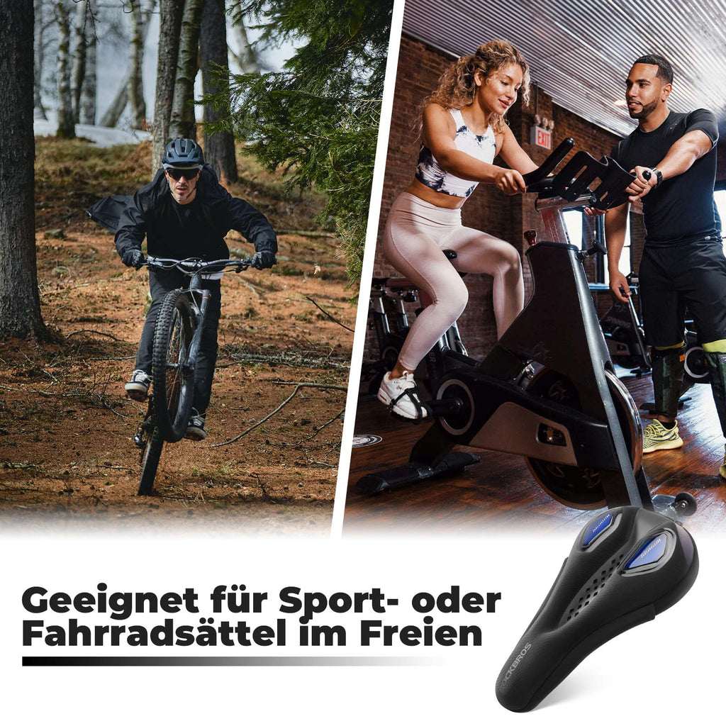 ROCKBROS Fahrrad Sattelbezug Gelüberzug für Fahrradsitz mit Wasserdichter
