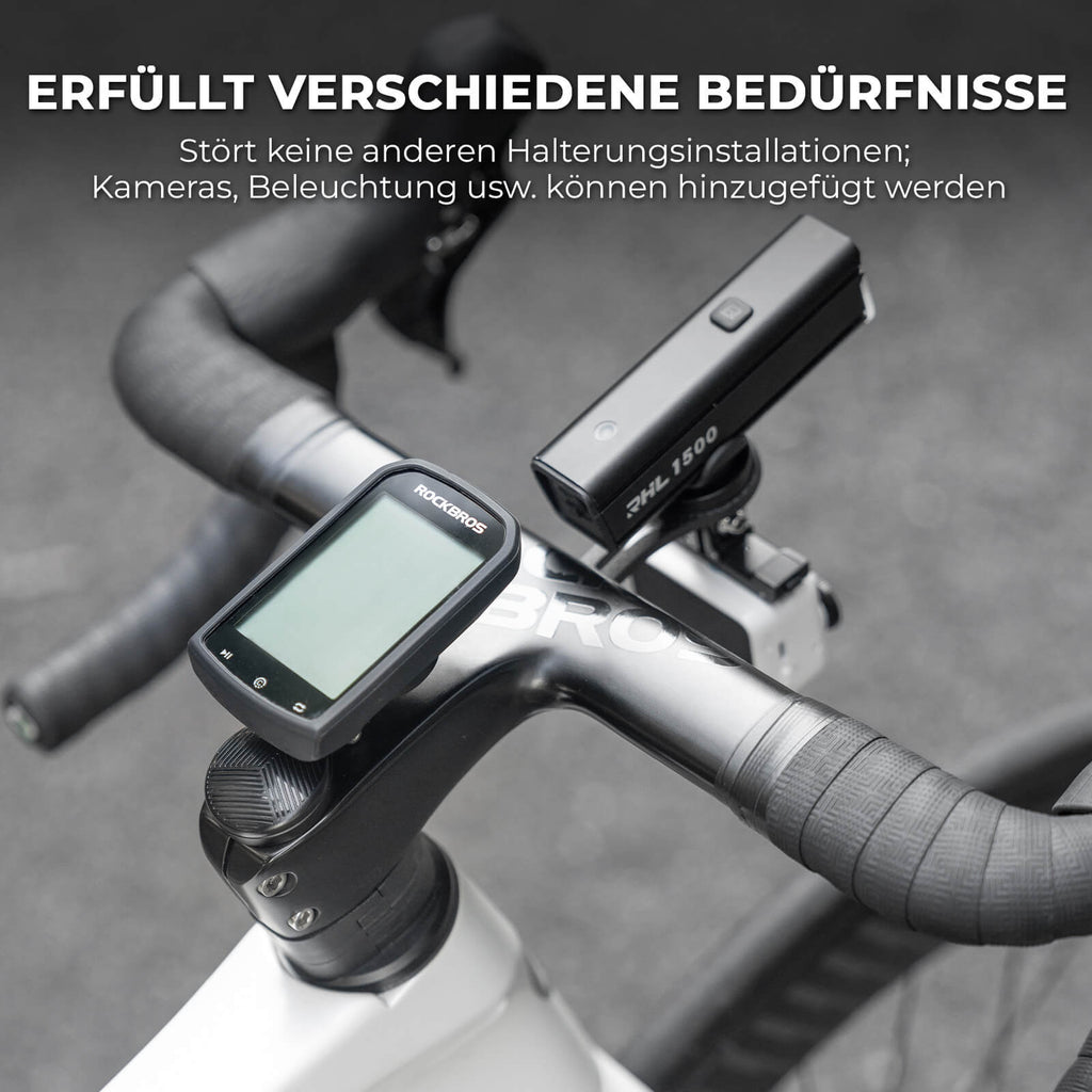 Fahrradcomputer Halterung Kompatibel mit Garmin/Wahoo/Bryton