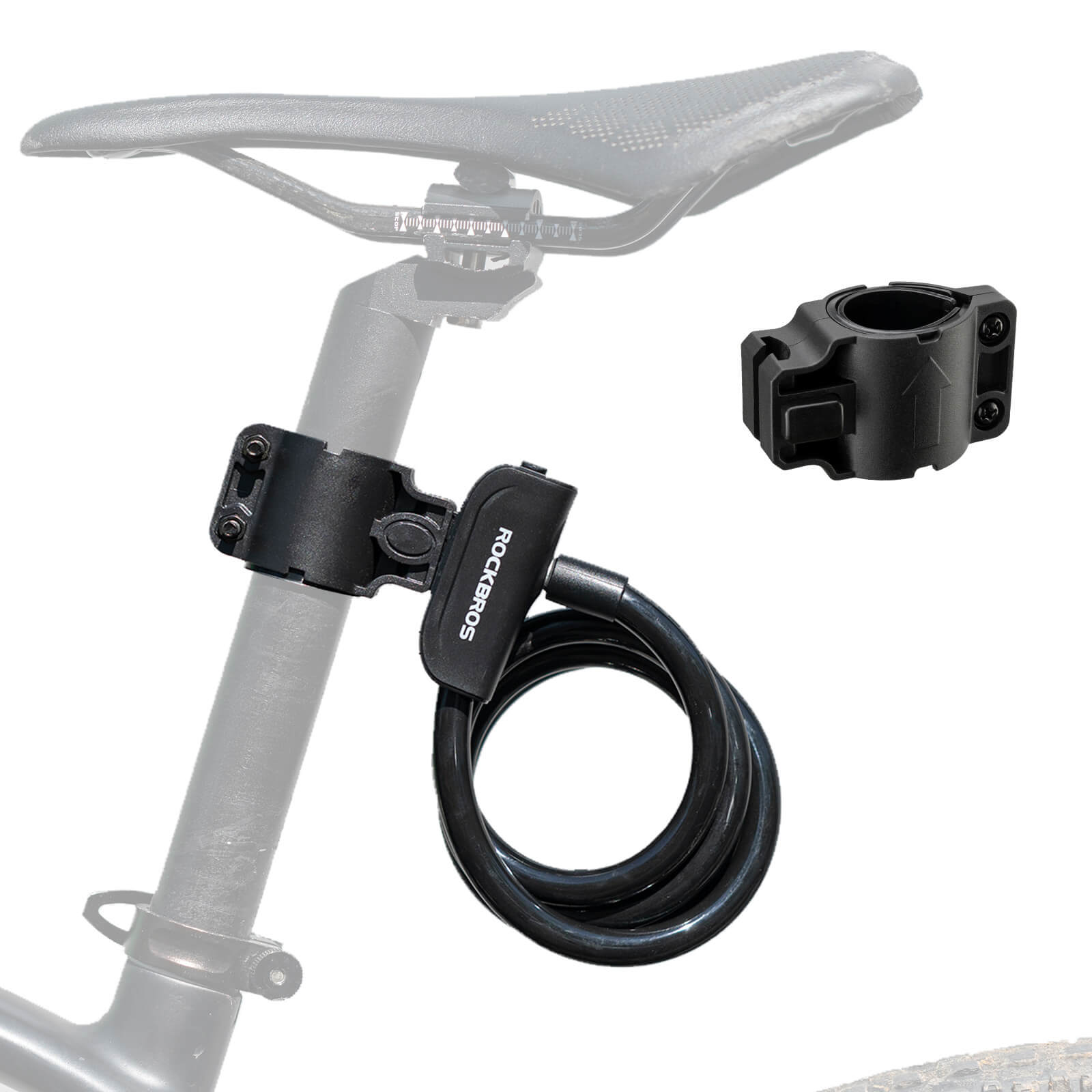 ROCKBROS Fahrradschloss 110 cm / 11 mm