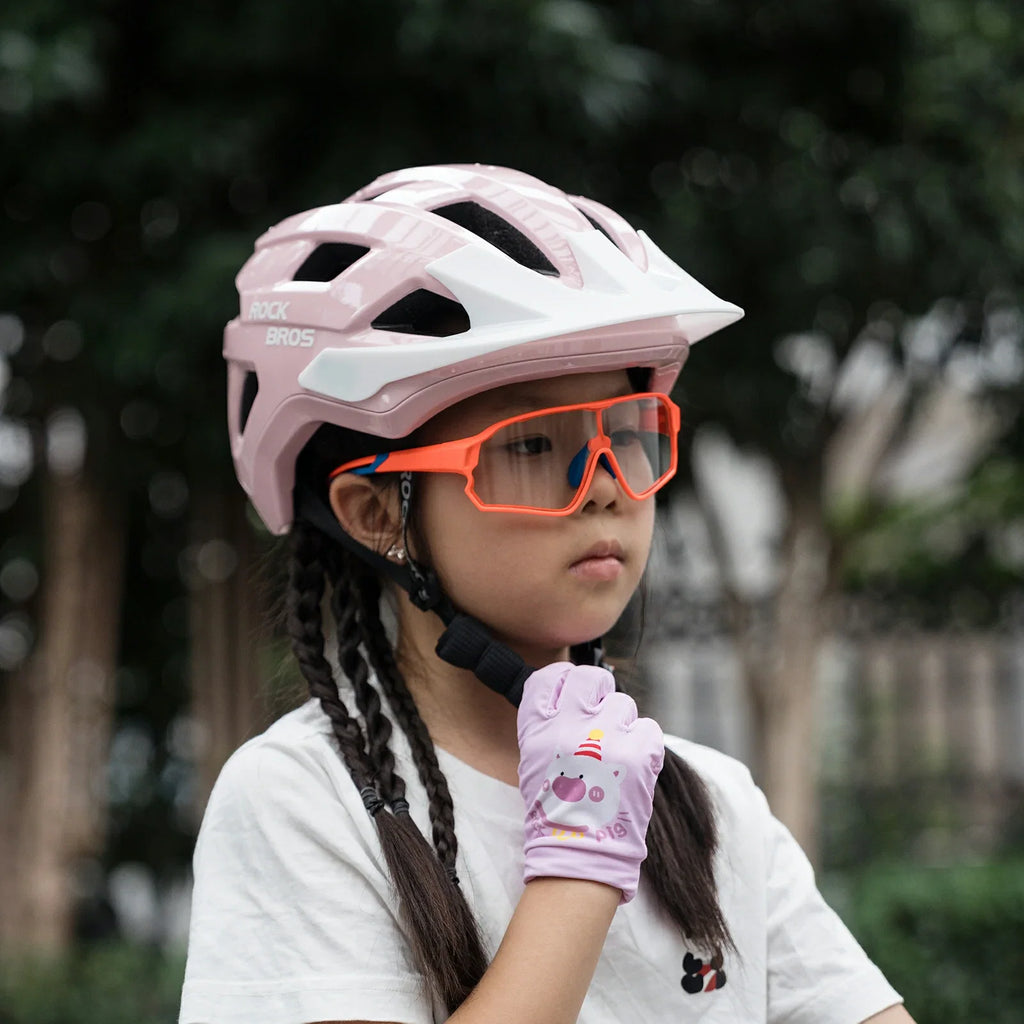 Selbsttönende Fahrradbrille für Kinder mit UV400-Schutz