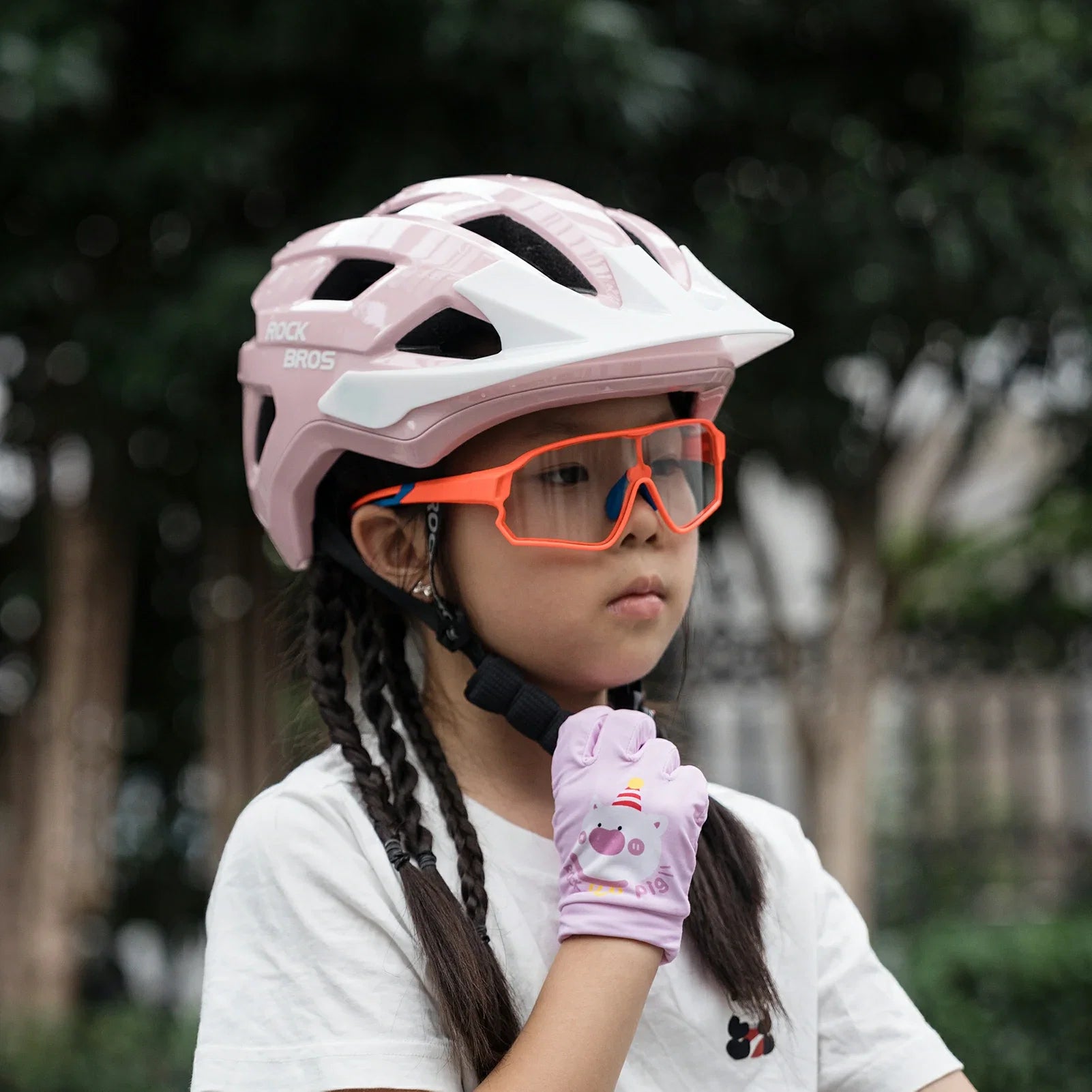 Selbsttönende Fahrradbrille für Kinder mit UV400-Schutz