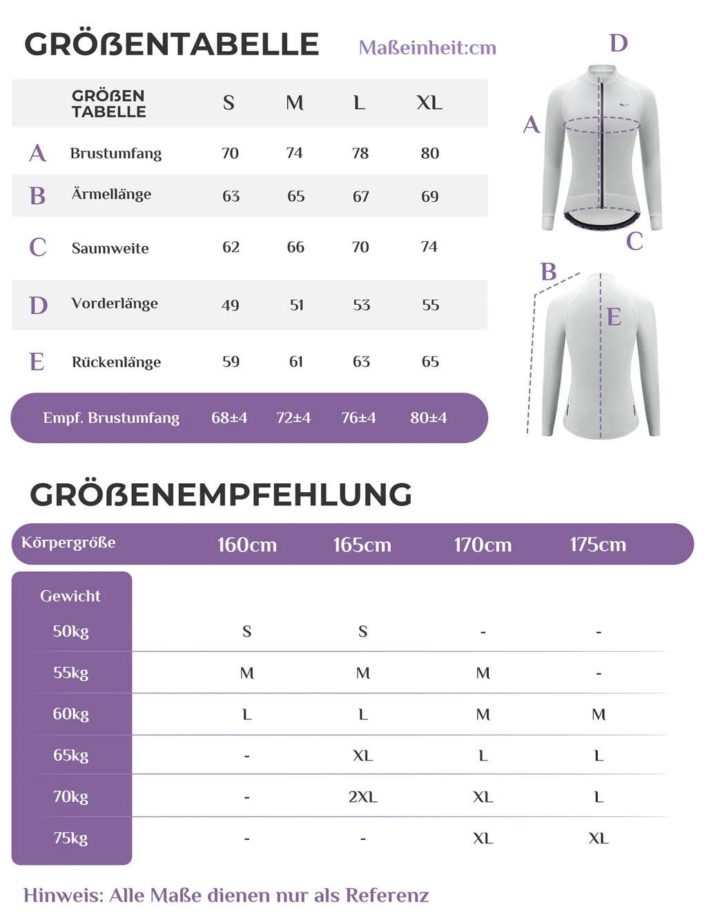 ROCKBROS TVI Damen Langarm-Radtrikot Fahrrad Jersey für MTB & Rennrad
