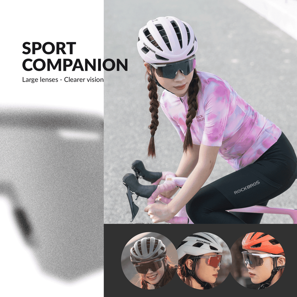 Ultraleichte Polarisierte Fahrradbrille mit UV400