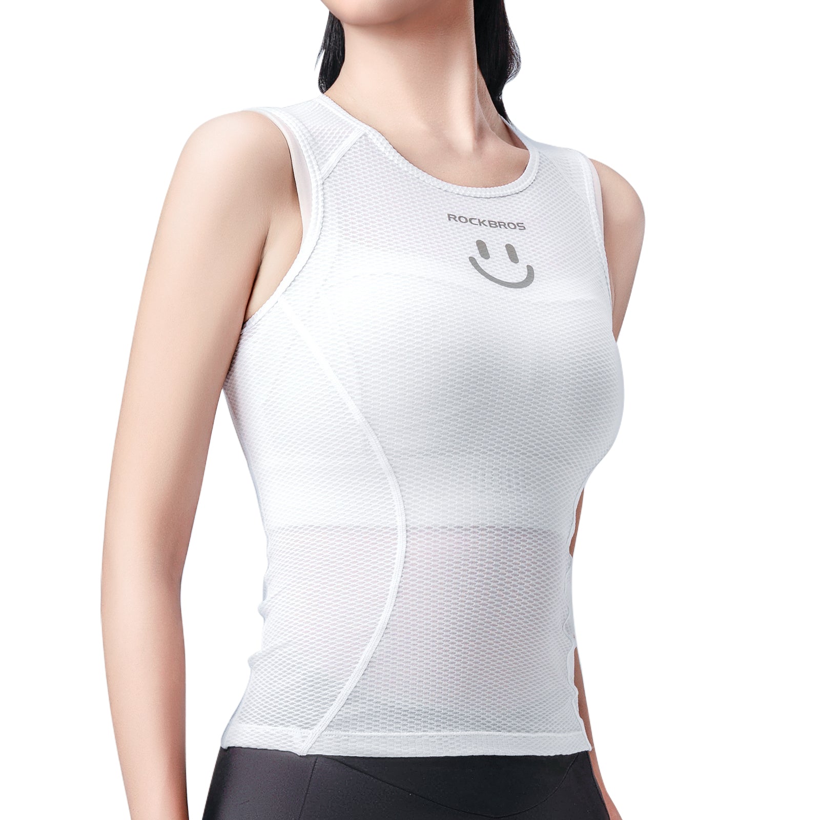Damen Sporttop Atmungsaktiv baselayer Unterhemd für Radfahren