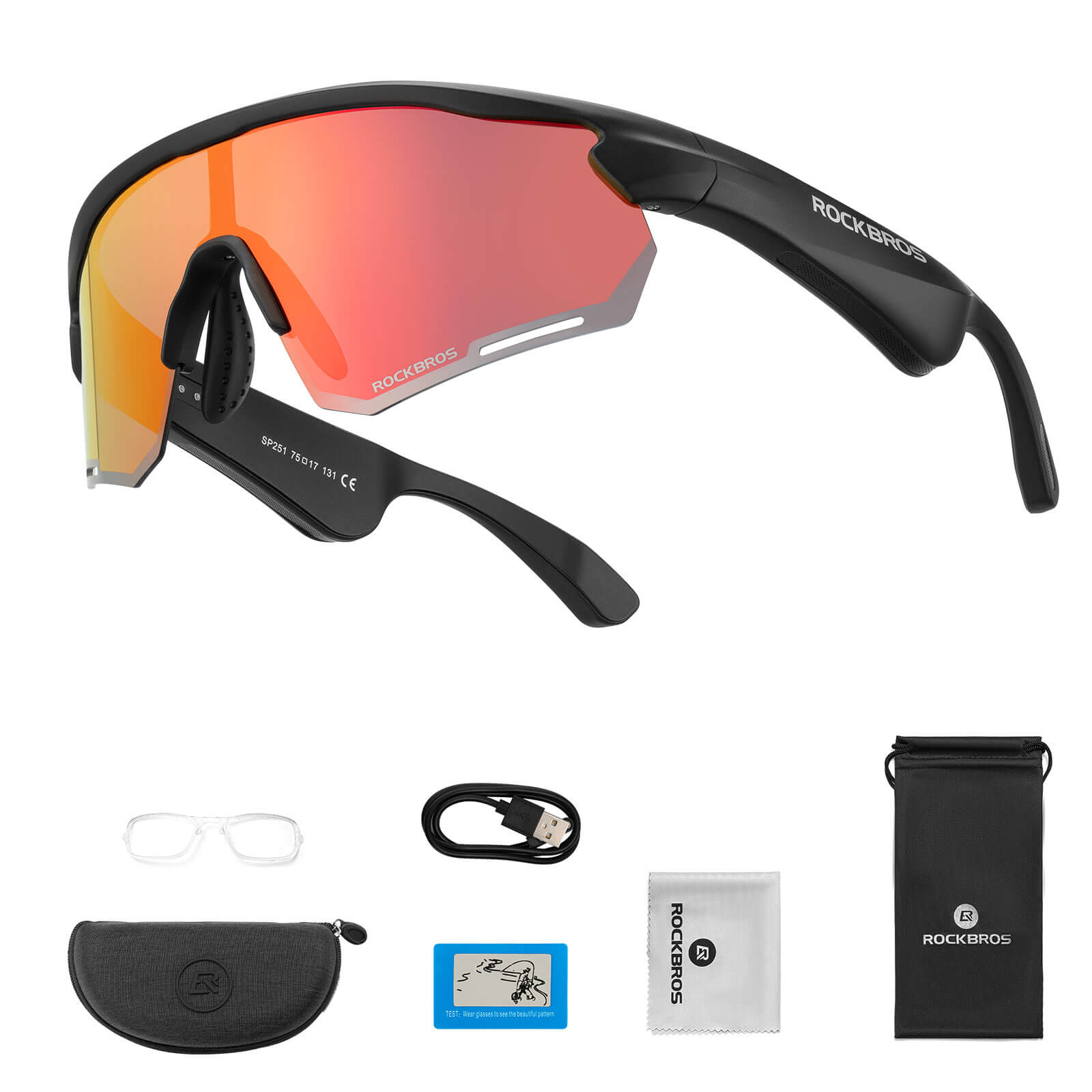 Smarte Fahrradbrille mit Bluetooth: Elektronisch, Selbsttönend & Polarisiert