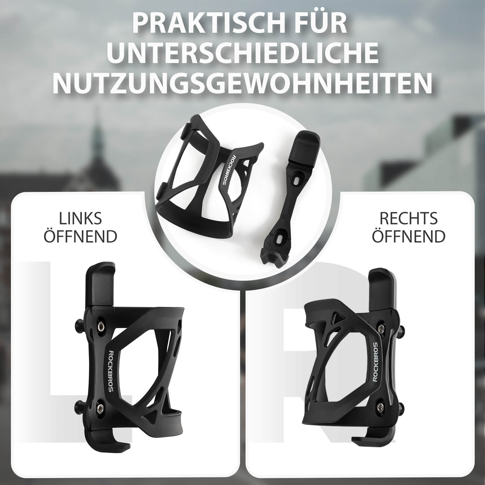 Fahrrad Flaschenhalter Wasserbecherhalter Fahrradzubehör