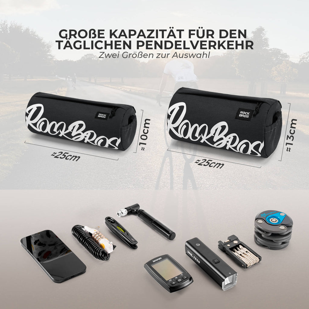 Lenkertasche Klein mit Schultergurt 2L/3,6L - SketchRide Series