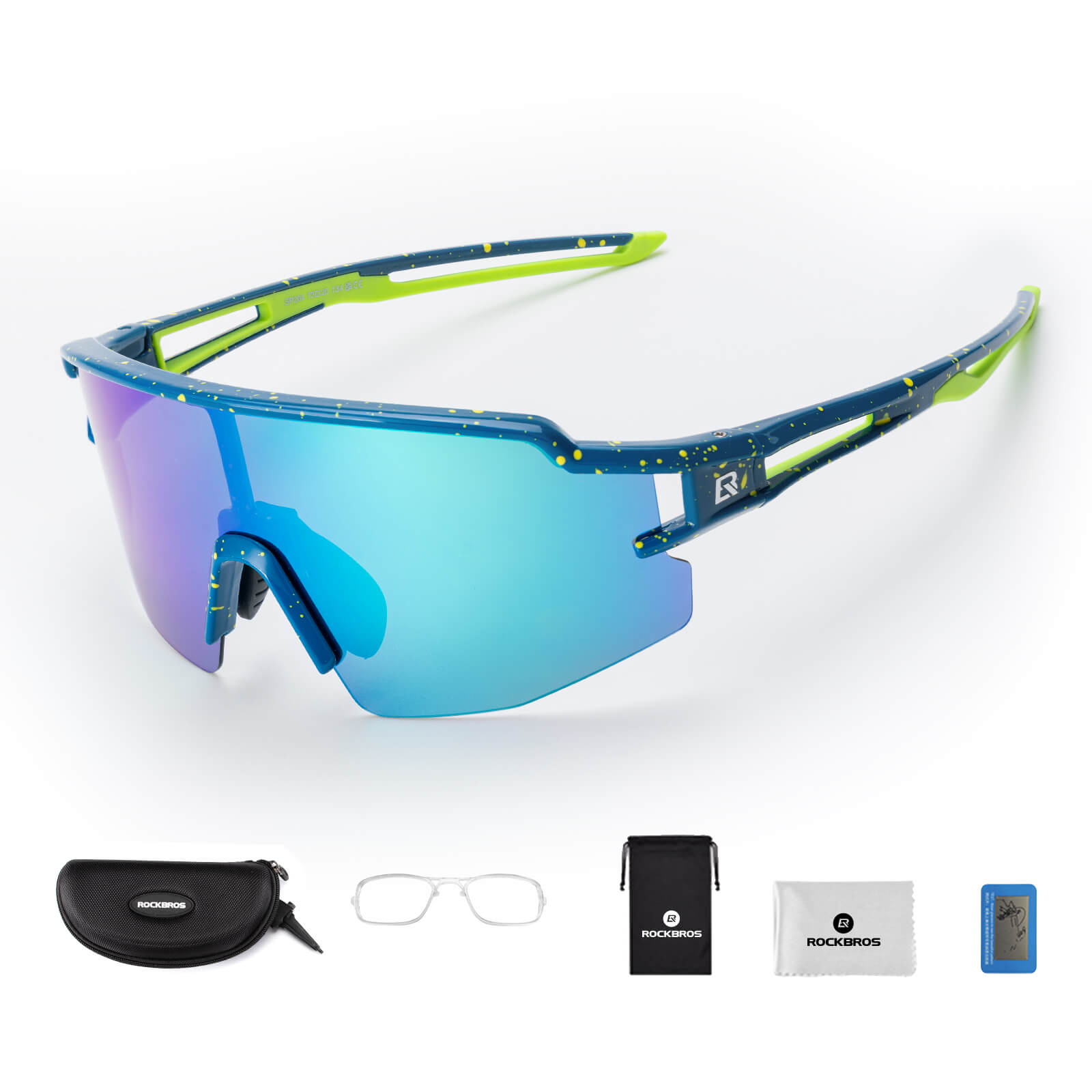 Winddichte und Polarisierte Sportbrille (UV400)