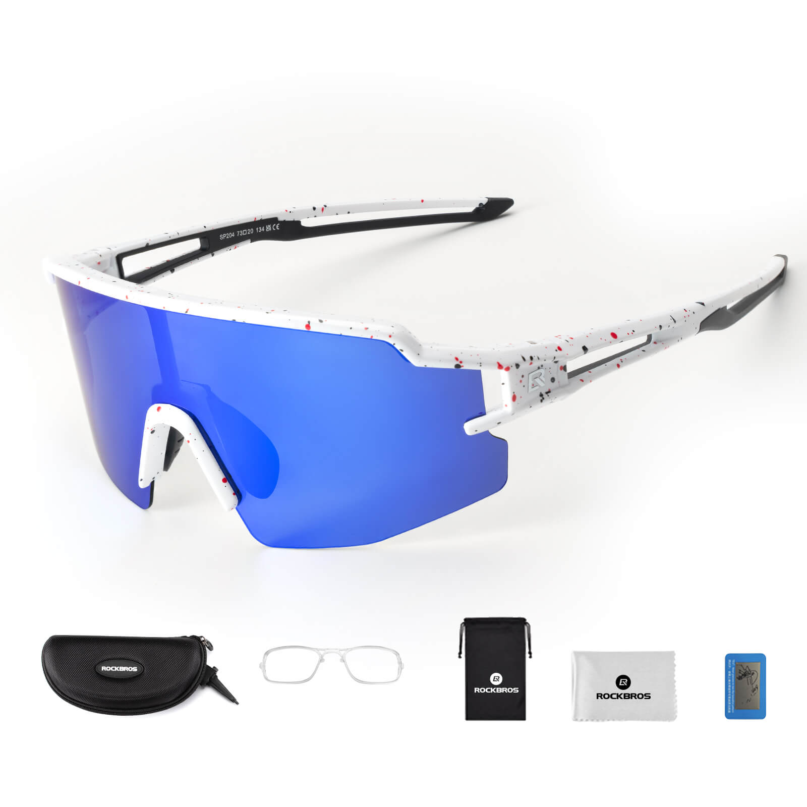 Winddichte und Polarisierte Sportbrille (UV400)