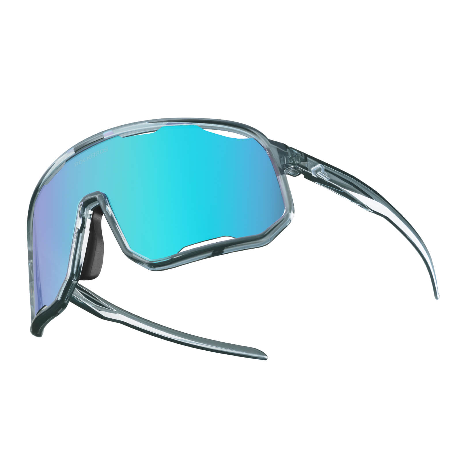Polarisierte Unisex Fahrradbrille mit Wechsel-Nasenpads