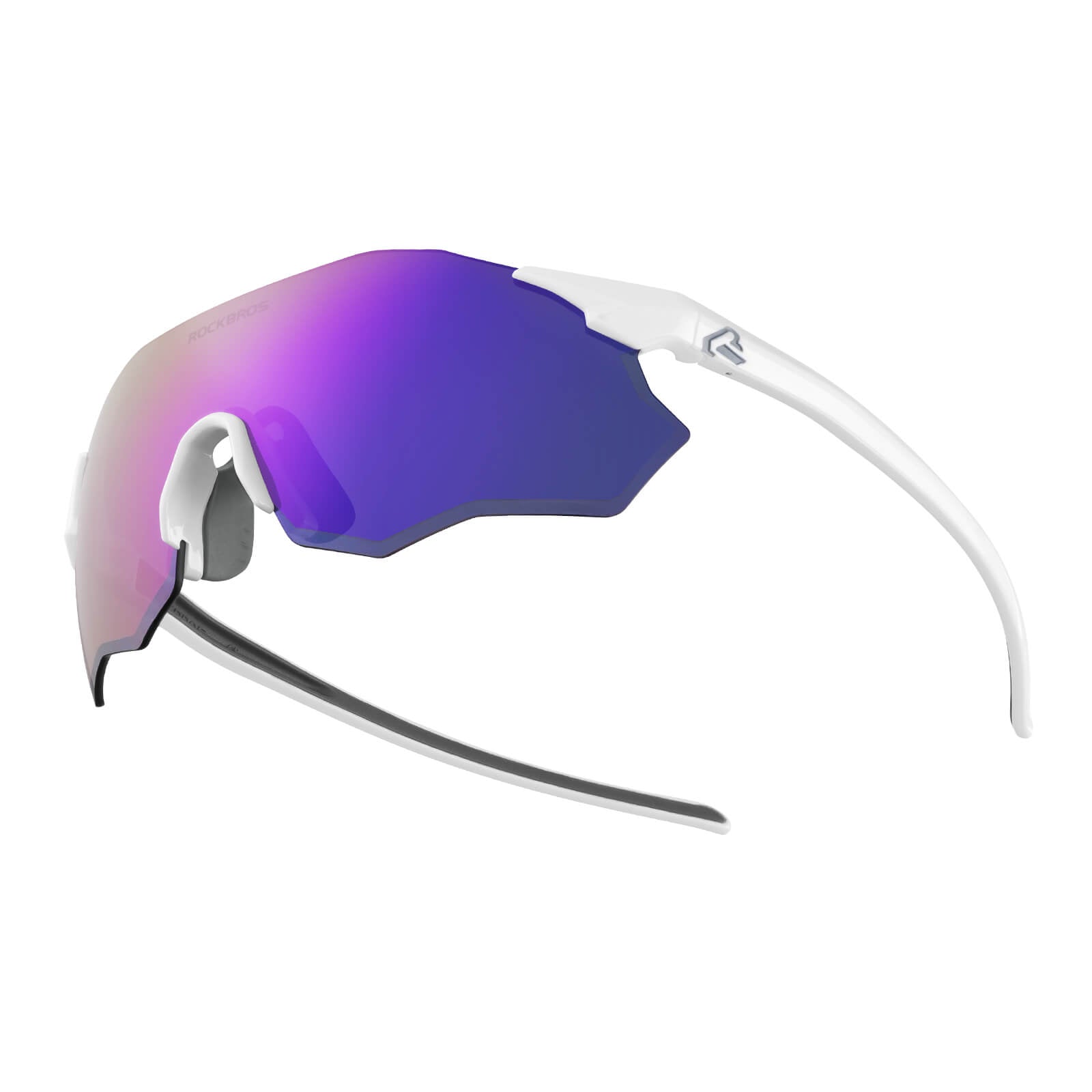 Fahrradbrille Verspiegelte Gläser UV400-Schutz Ohne Rahmen -SWIFT