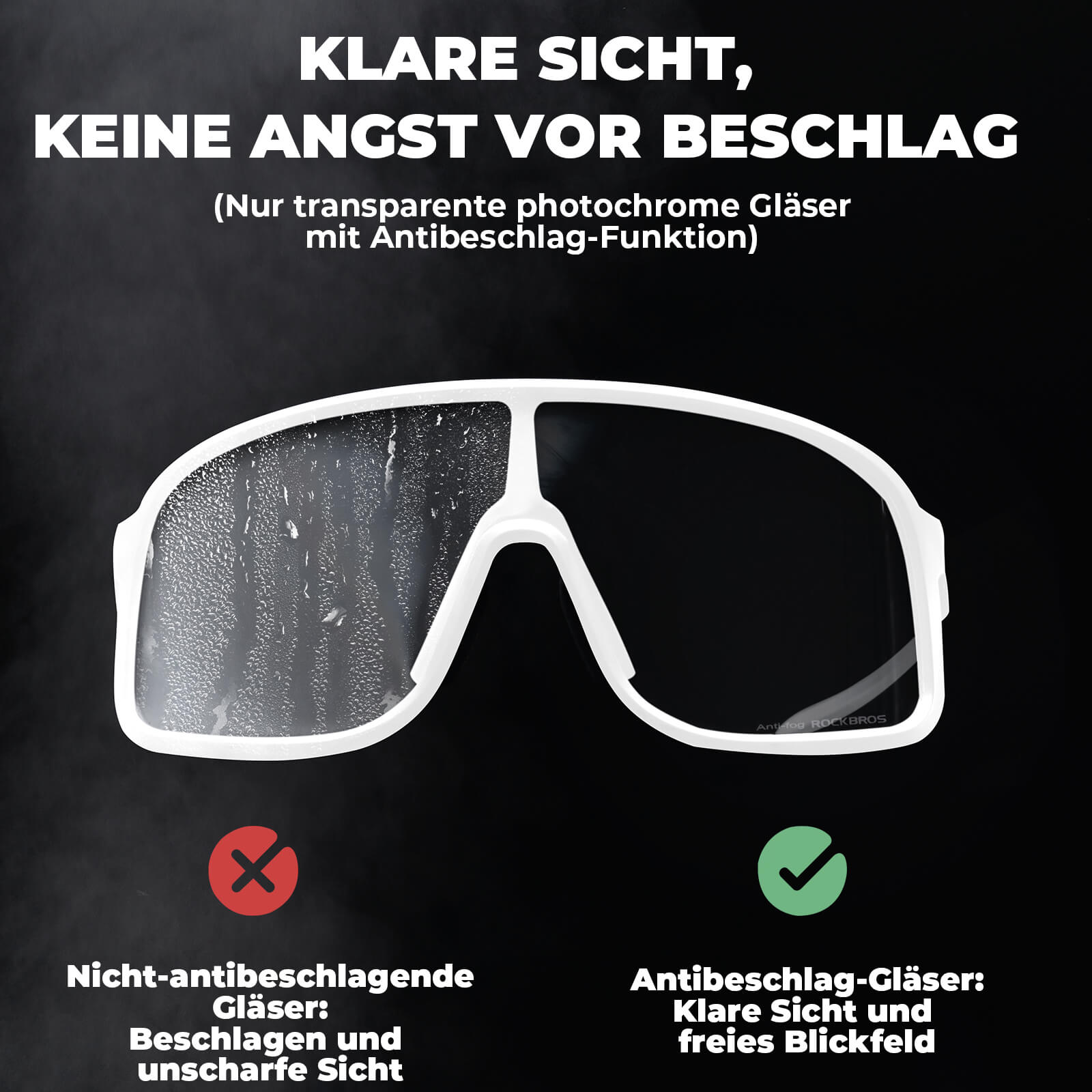 Sonnenbrille Selbsttönend UV400-Schutz – SHOWDOW Serie