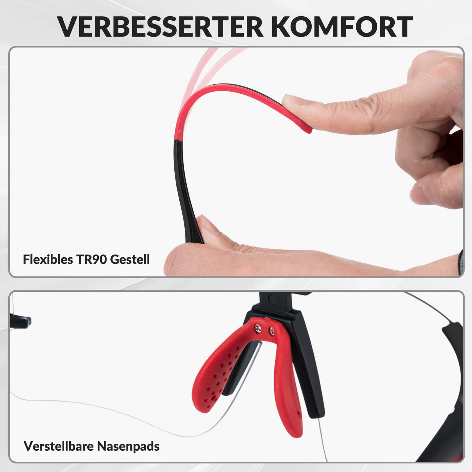Photochromic Radbrille für Damen und Herren (UV-Filter)