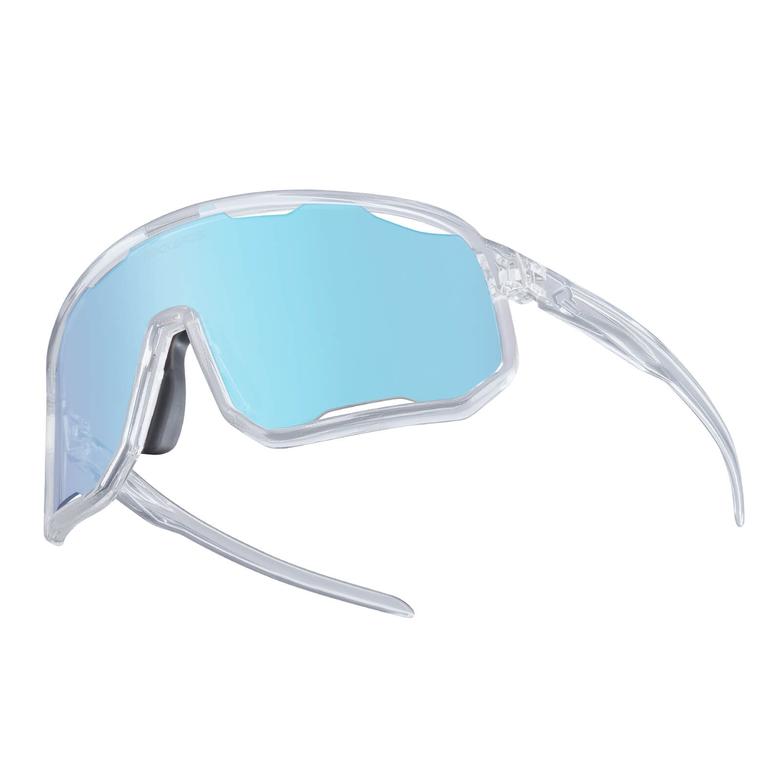 Selbsttönende Unisex Fahrradbrille mit Wechsel-Nasenpads