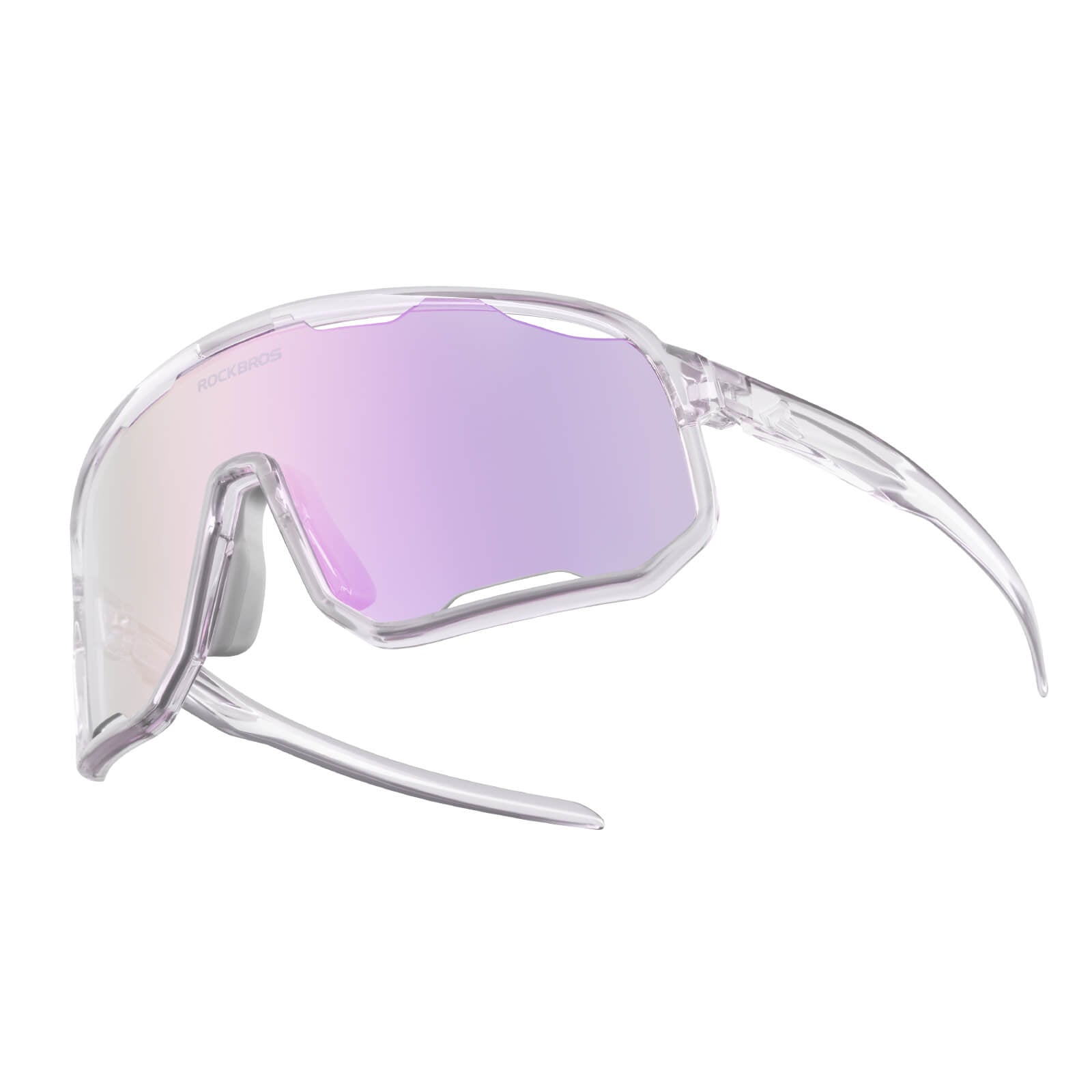 Selbsttönende Unisex Fahrradbrille mit Wechsel-Nasenpads