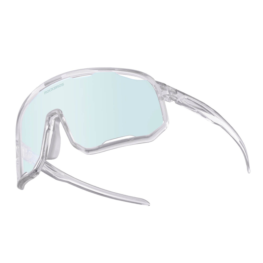 Selbsttönende Unisex Fahrradbrille mit Wechsel-Nasenpads