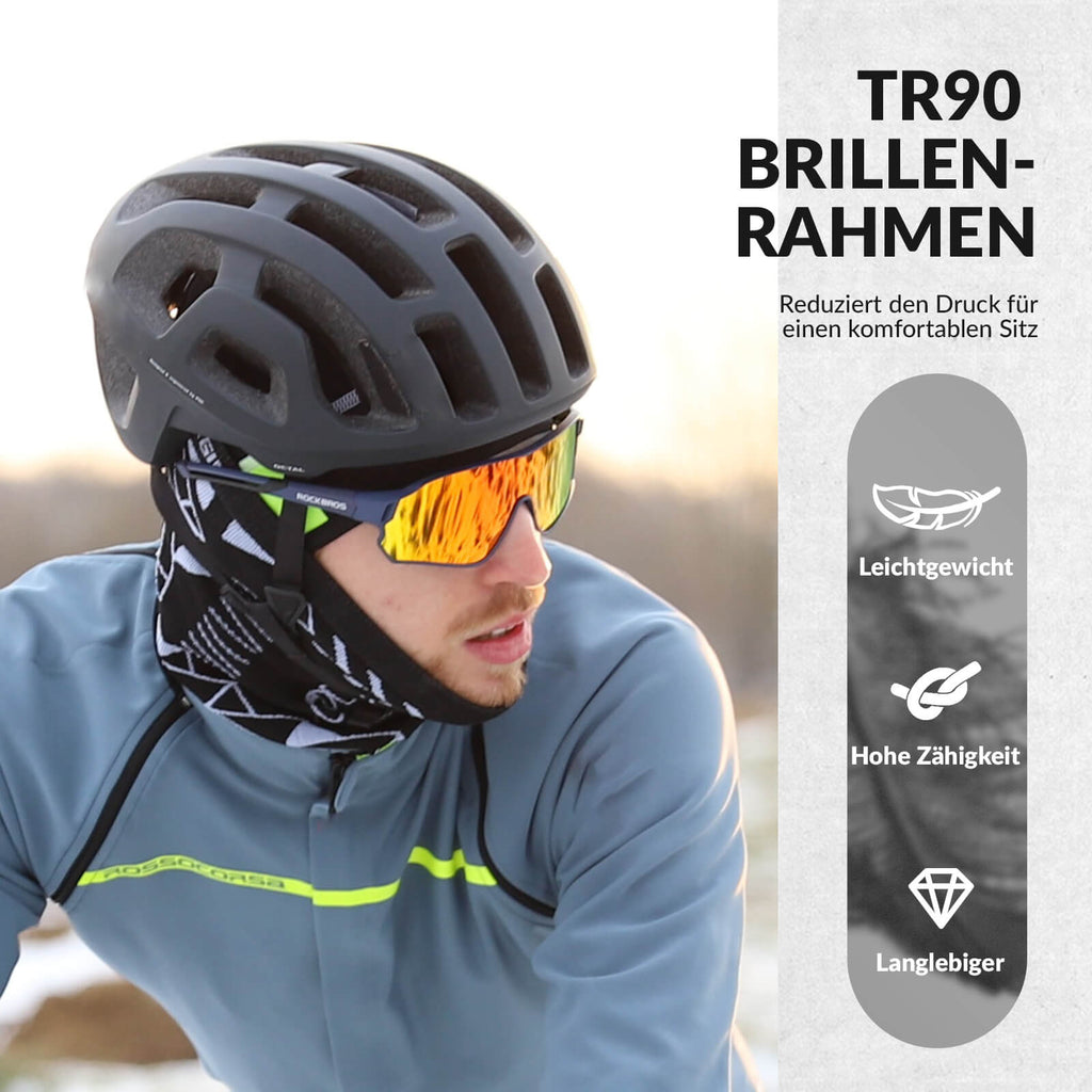 Federleichte Polarisierte Fahrradbrille (UV400)