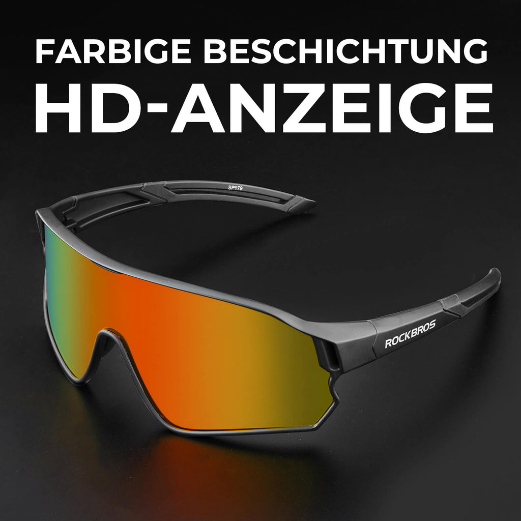 Federleichte Polarisierte Fahrradbrille (UV400)