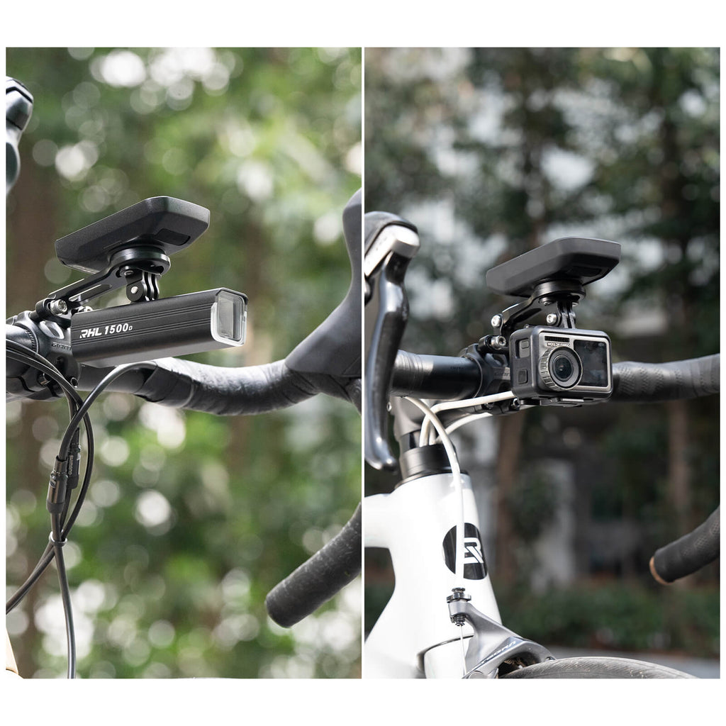 Fahrradcomputer Halterung Kompatibel mit Garmin/Bryton/GPS Fahrradlicht