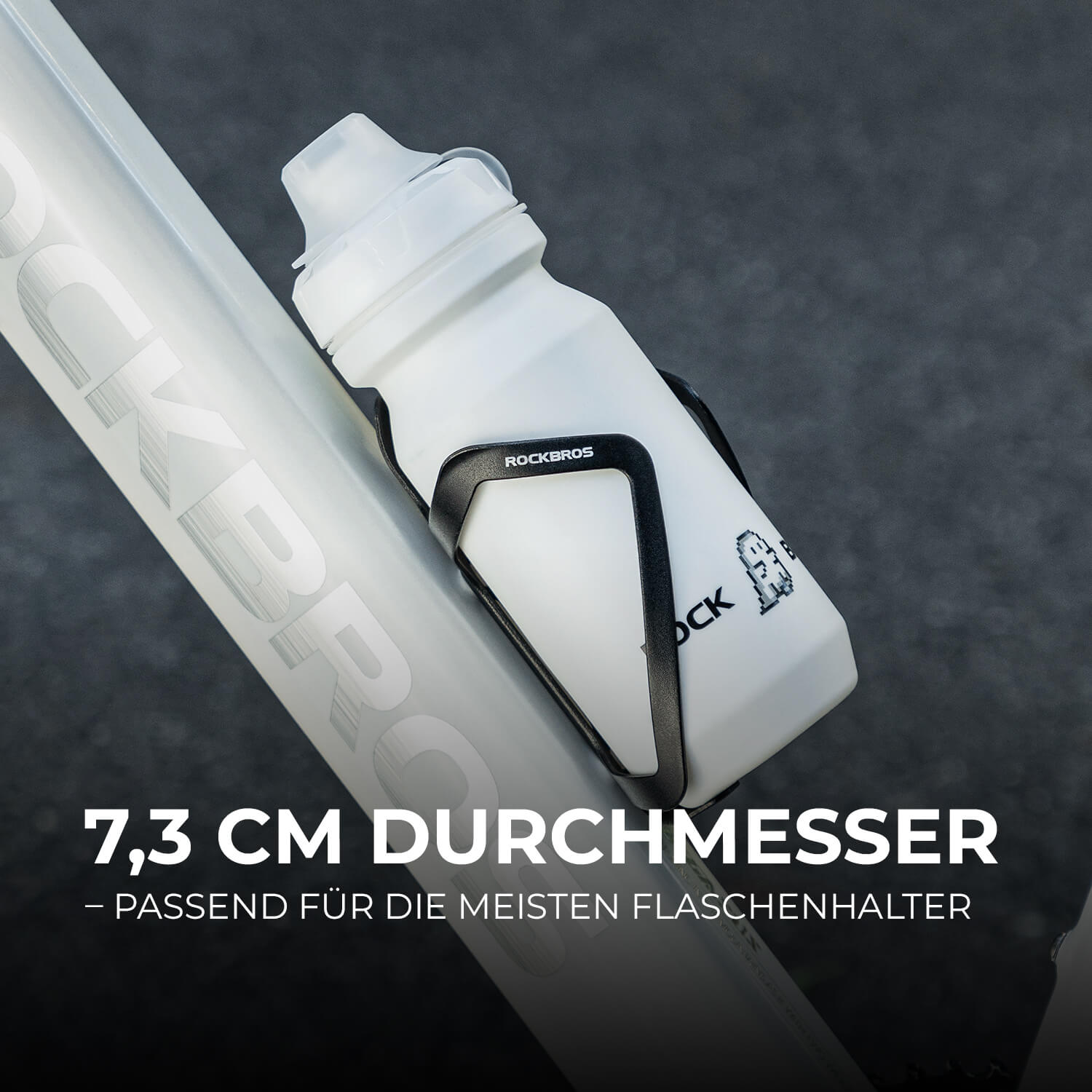Fahrradflasche mit auslaufsicherem Pull-Top-Verschluss 600/750ml