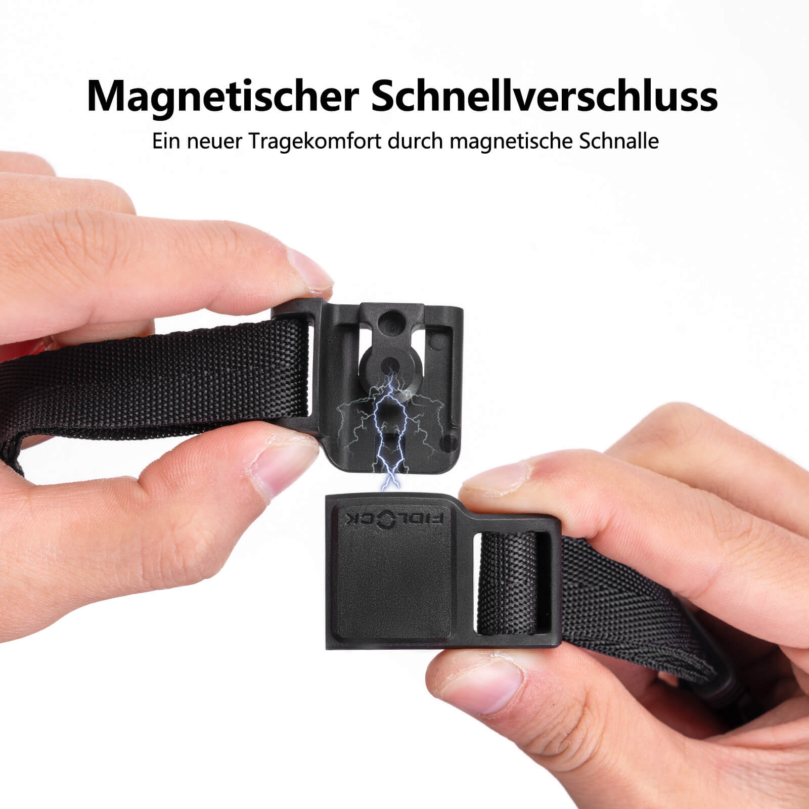 ROCKBROS Fahrradhelm Integrierter Rennradhelm Magnetische Schnalle EPS+PC