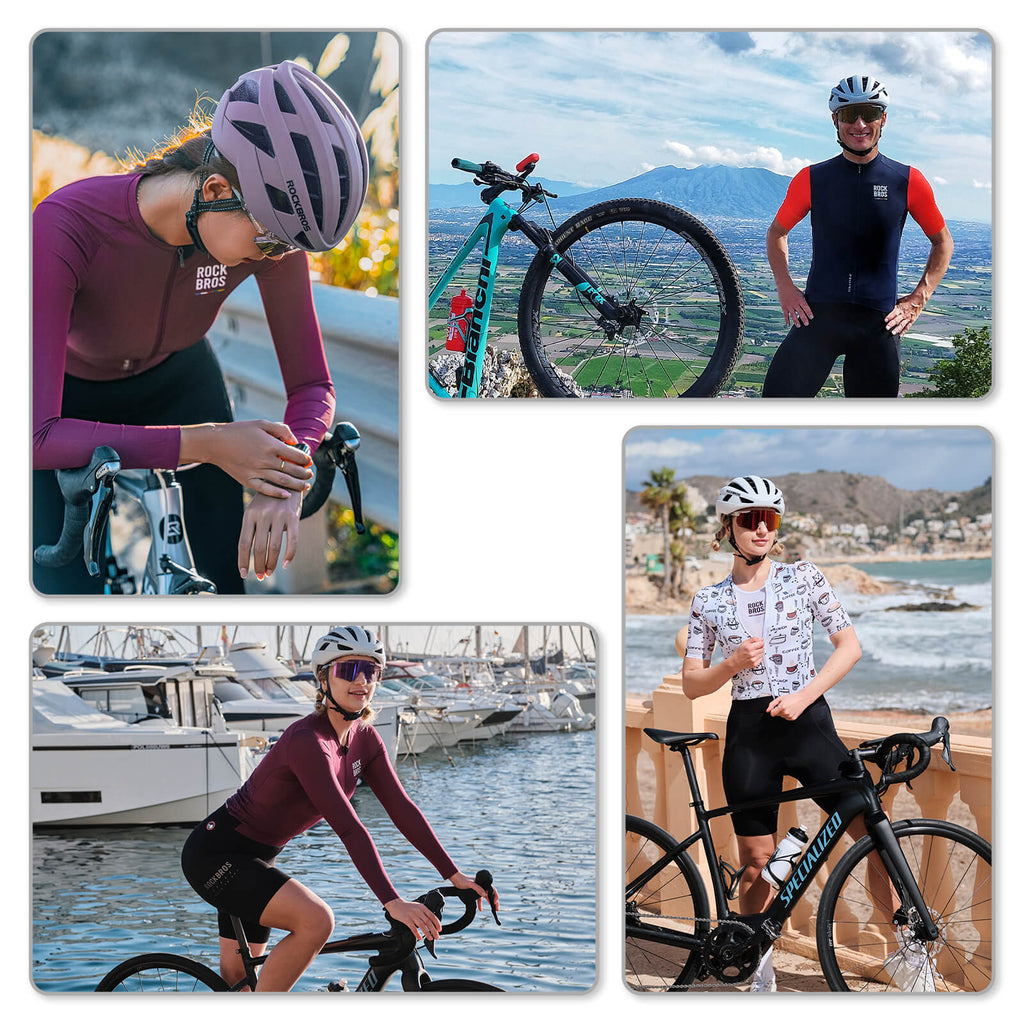 Integrierter Fahrradhelm Stoßfest Verstellbar