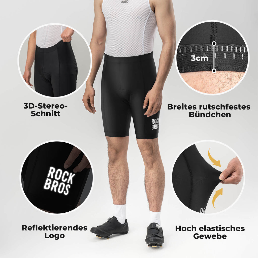 Fahrradhose mit Sitzpolster Herren