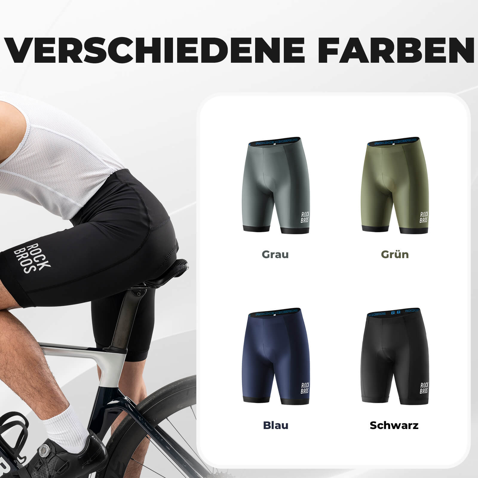 Fahrradhose mit Sitzpolster Herren