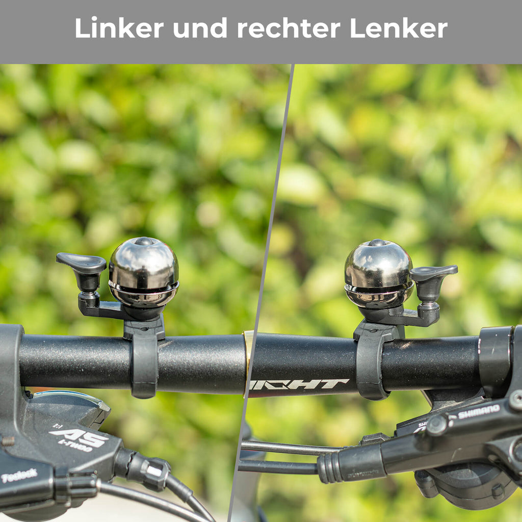 Fahrradklingel Klassisch Fahrradglocke Laut Klingel für 20–31 mm