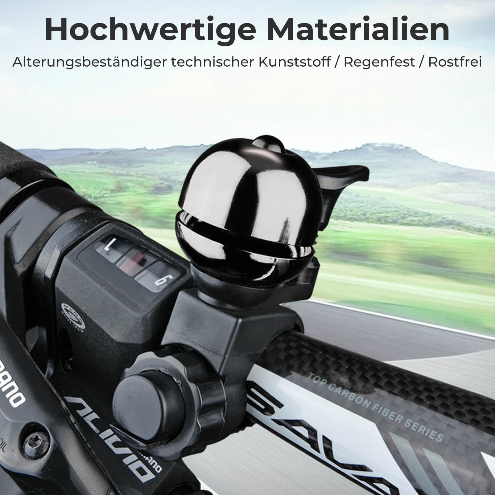 Fahrradklingel Klassisch Fahrradglocke Laut Klingel für 20–31 mm