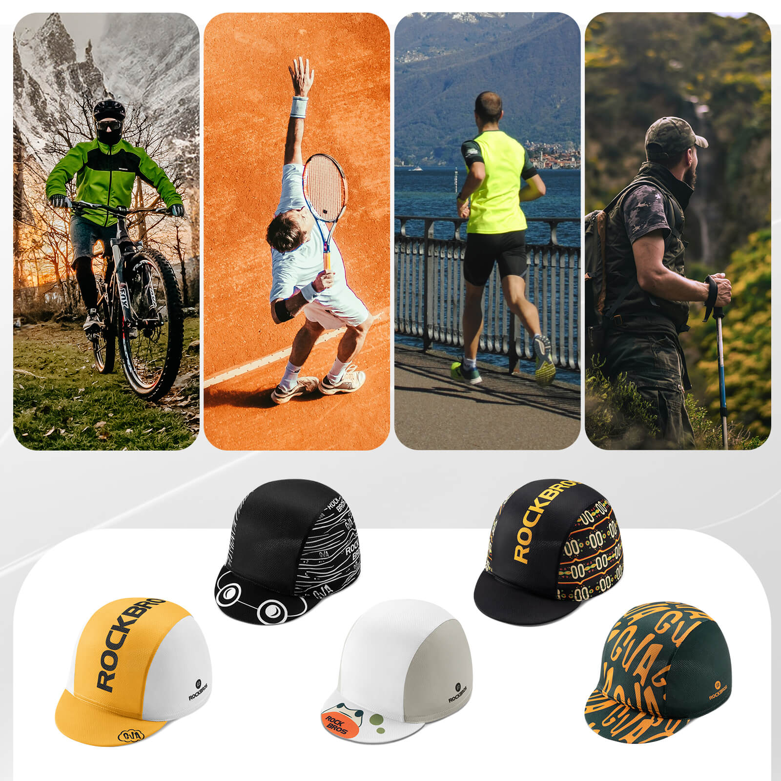 Fahrrad Kappe Sommer Fahrradmütze