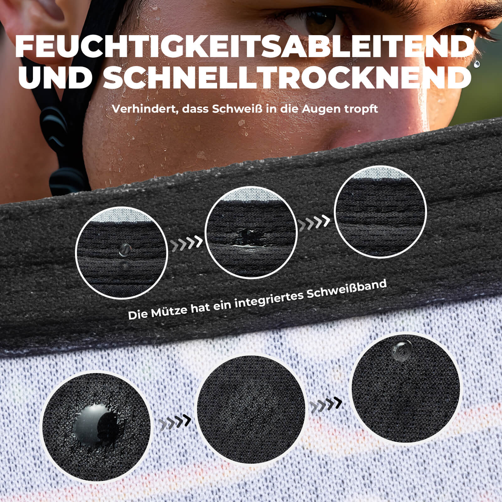 Fahrrad Kappe Sommer Fahrradmütze