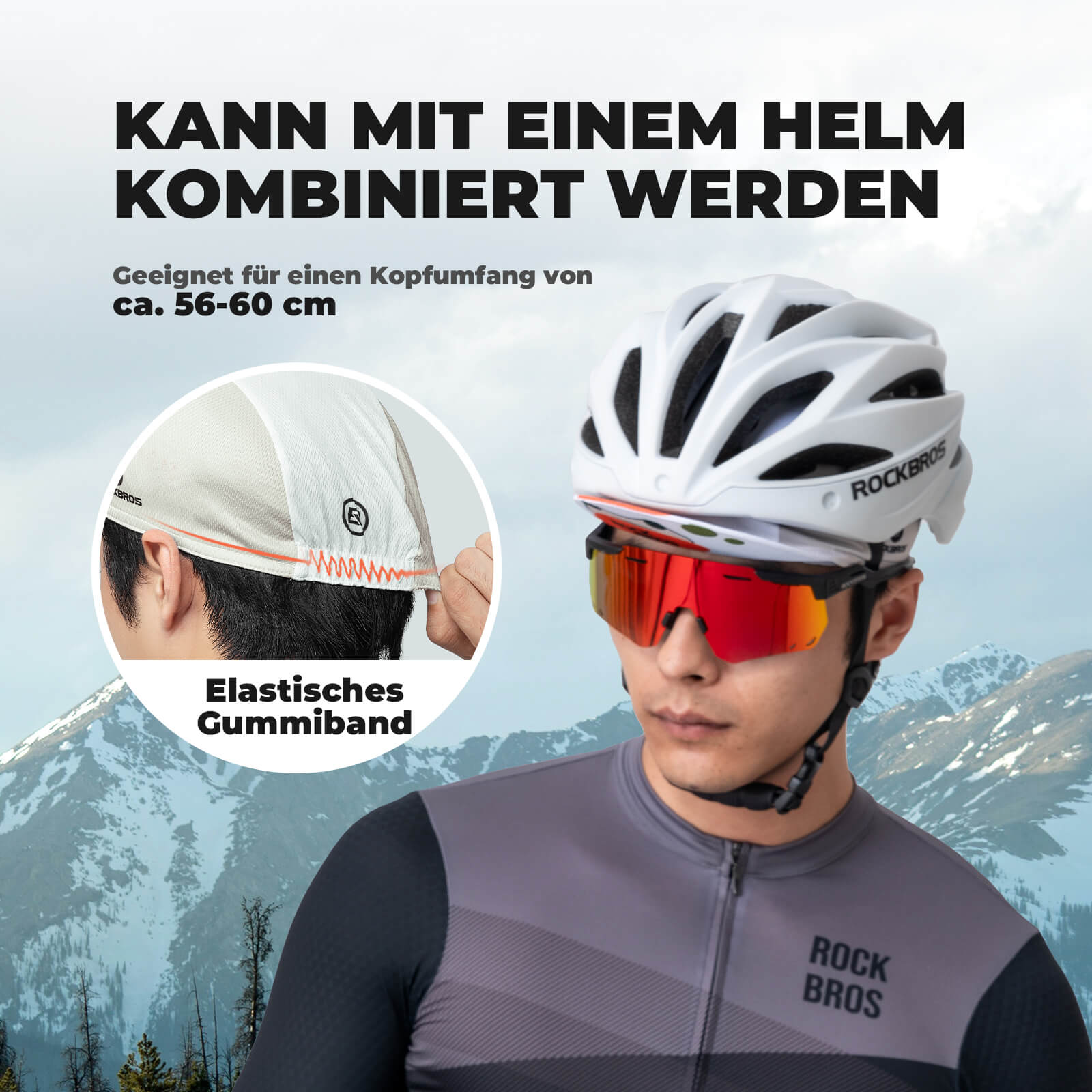 Fahrrad Kappe Sommer Fahrradmütze
