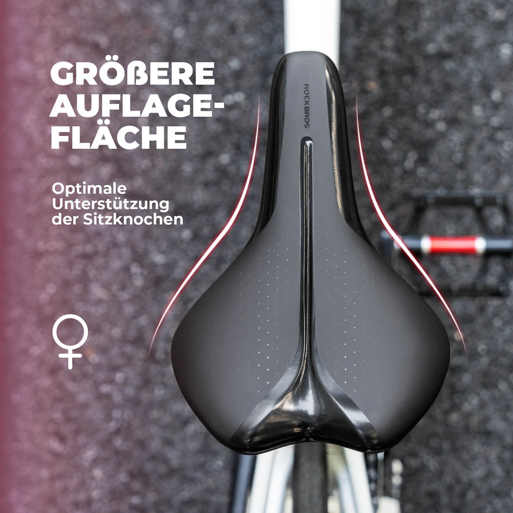 Fahrradsattel Ergonomisch Wasserdicht Atmungsaktiv Damen