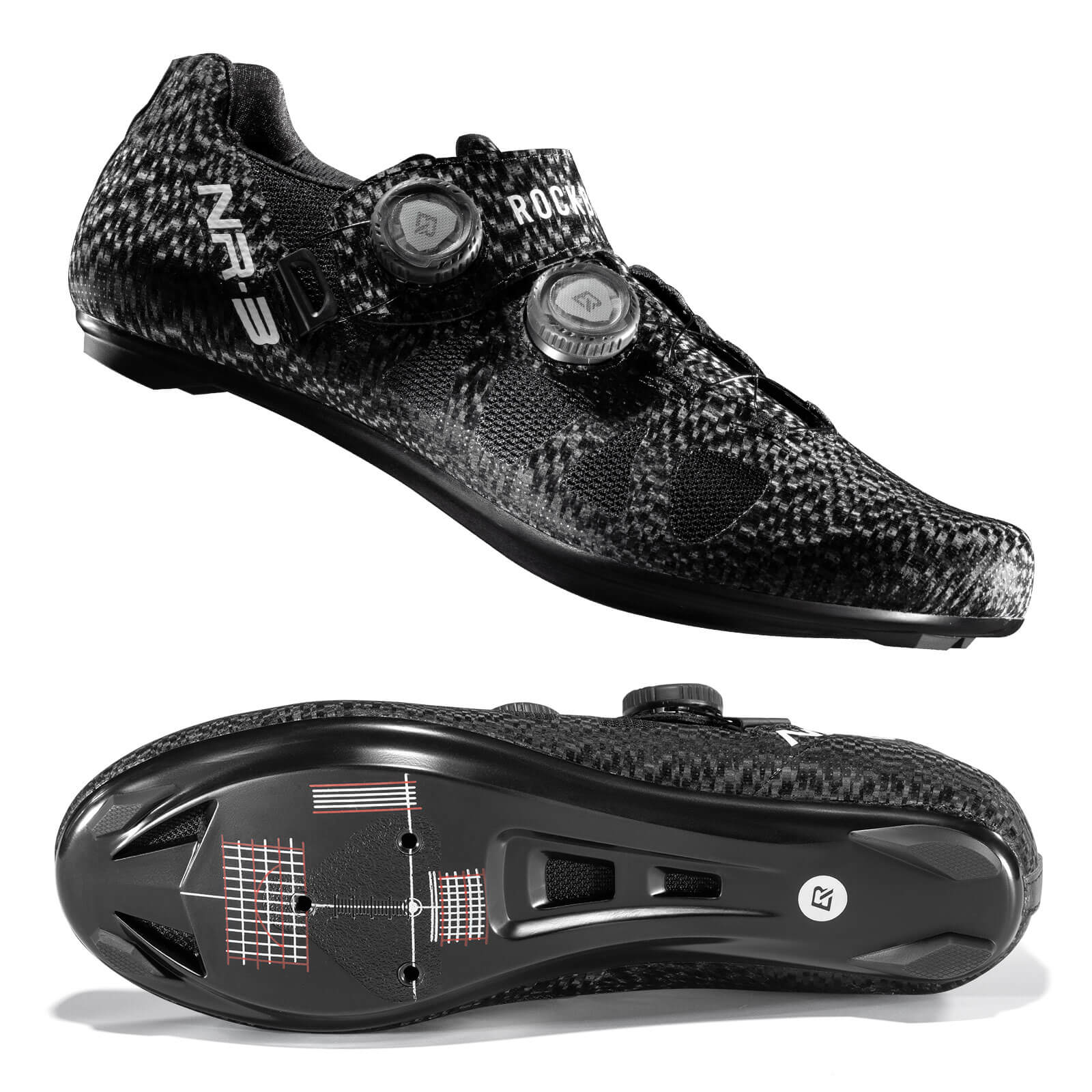 Fahrradschuhe SPD-SL & Look KEO kompatibel - NR3 Serie