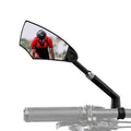 Fahrradspiegel Rückspiegel 360°Drehbar Klappbar für Lenker 20–23mm