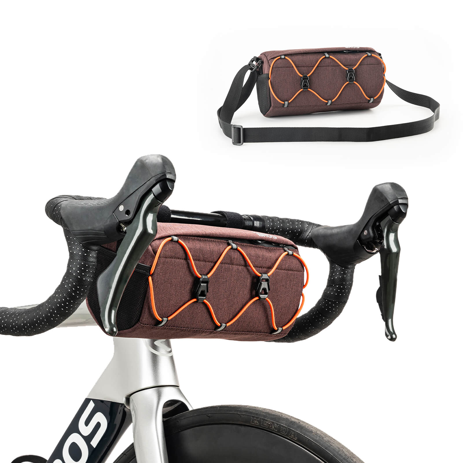 ROCKBROS Fahrradtasche Lenkertasche 2,2L mit Schultergurt in 6 Farben