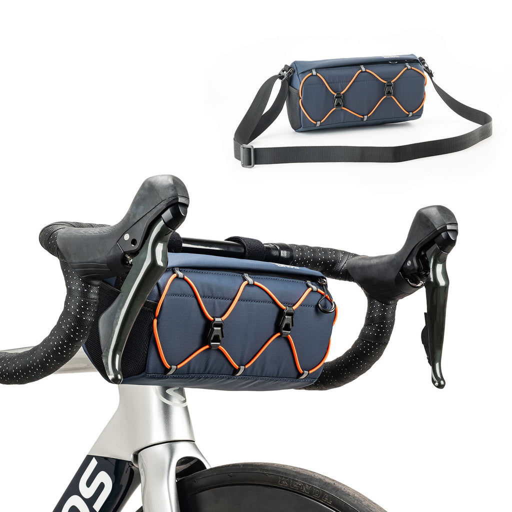 ROCKBROS Fahrradtasche Lenkertasche 2,2L mit Schultergurt in 6 Farben