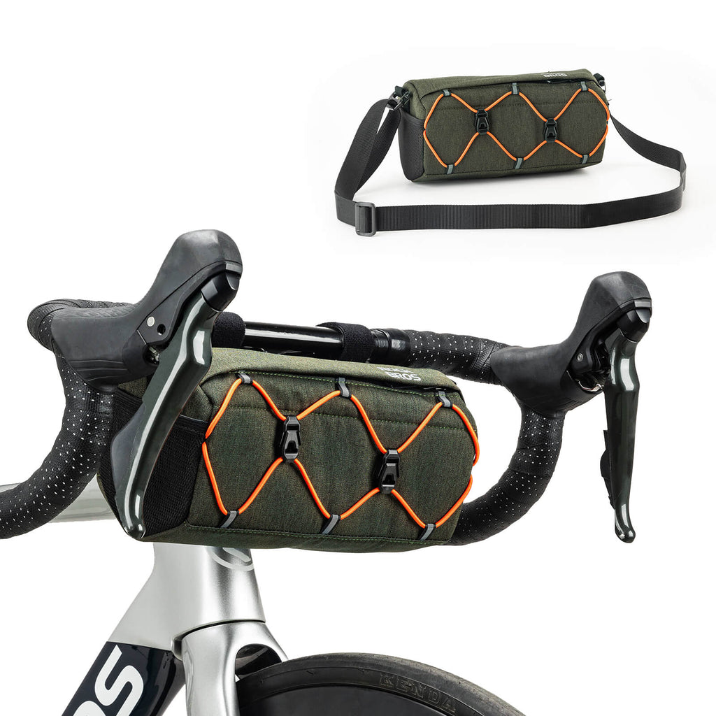 ROCKBROS Fahrradtasche Lenkertasche 2,2L mit Schultergurt in 6 Farben