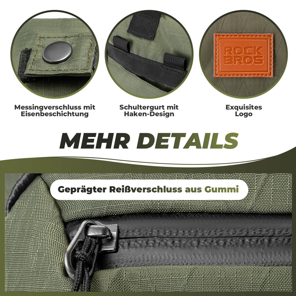 Fahrradtasche Lenkertasche für Brompton 10L+1.5L
